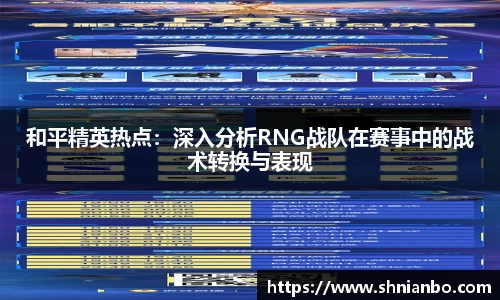 和平精英热点：深入分析RNG战队在赛事中的战术转换与表现